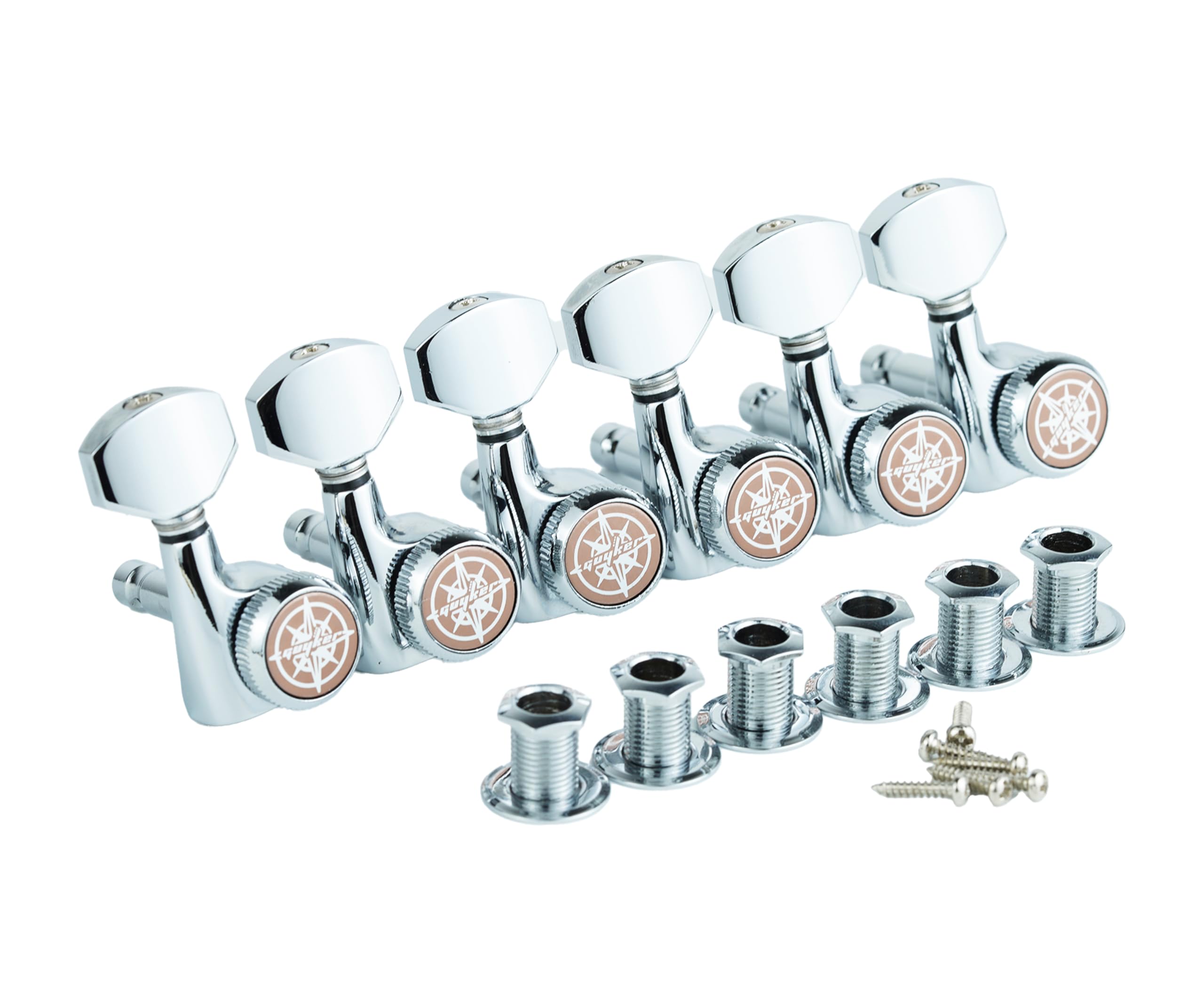Amazon.com: Guyker 6Pcs Guitar Locking Tuners (6 Right Handed) - 1
