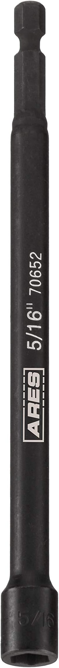 ARES 70652-5/16-Inch Magnetic Impact Nut Driver - Impact Grade Nut Setter with Industrial Strength Magnet