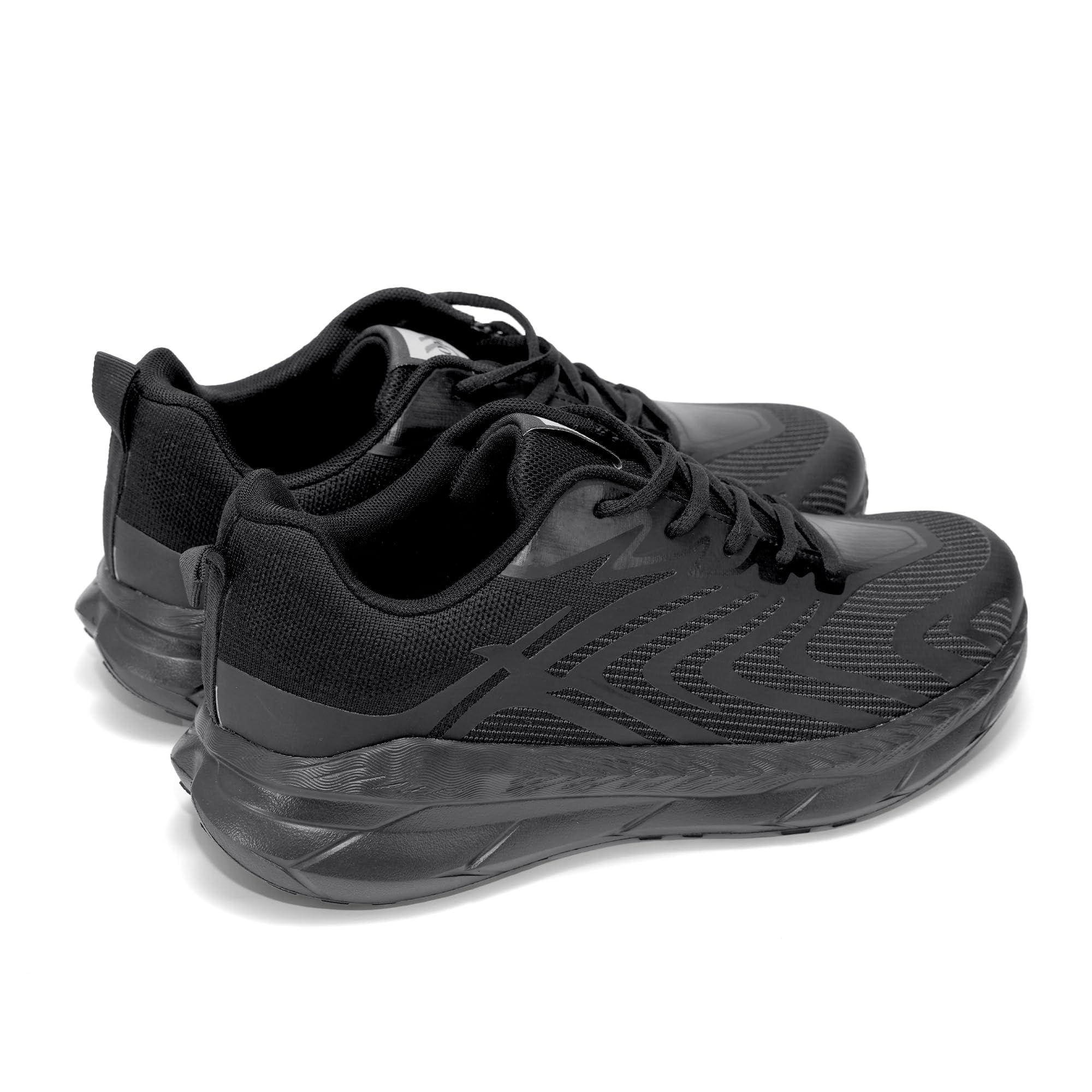 JOMIX Scarpe Uomo con Lacci Sneakers Respirabili Suola Antiscivolo Scarpe da Corsa con Tomaia a Onde Leggere per Palestra Camminata MOS260001