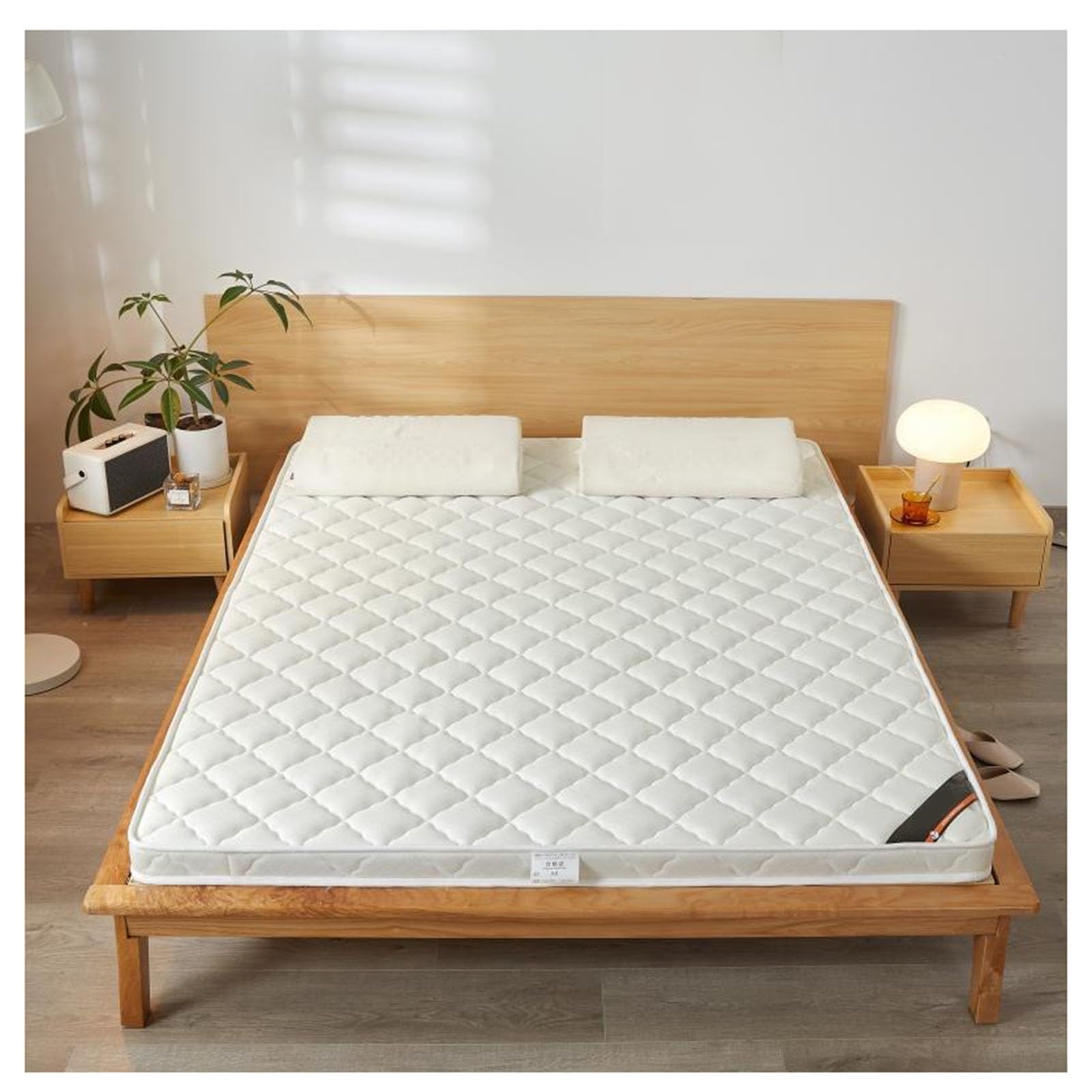Mattress Topper Queen Natural Latex Coir Mattress Foldable 3E Environmentally Friendly Coir Firm Mattress Ergonomic Comfortable and Breathable