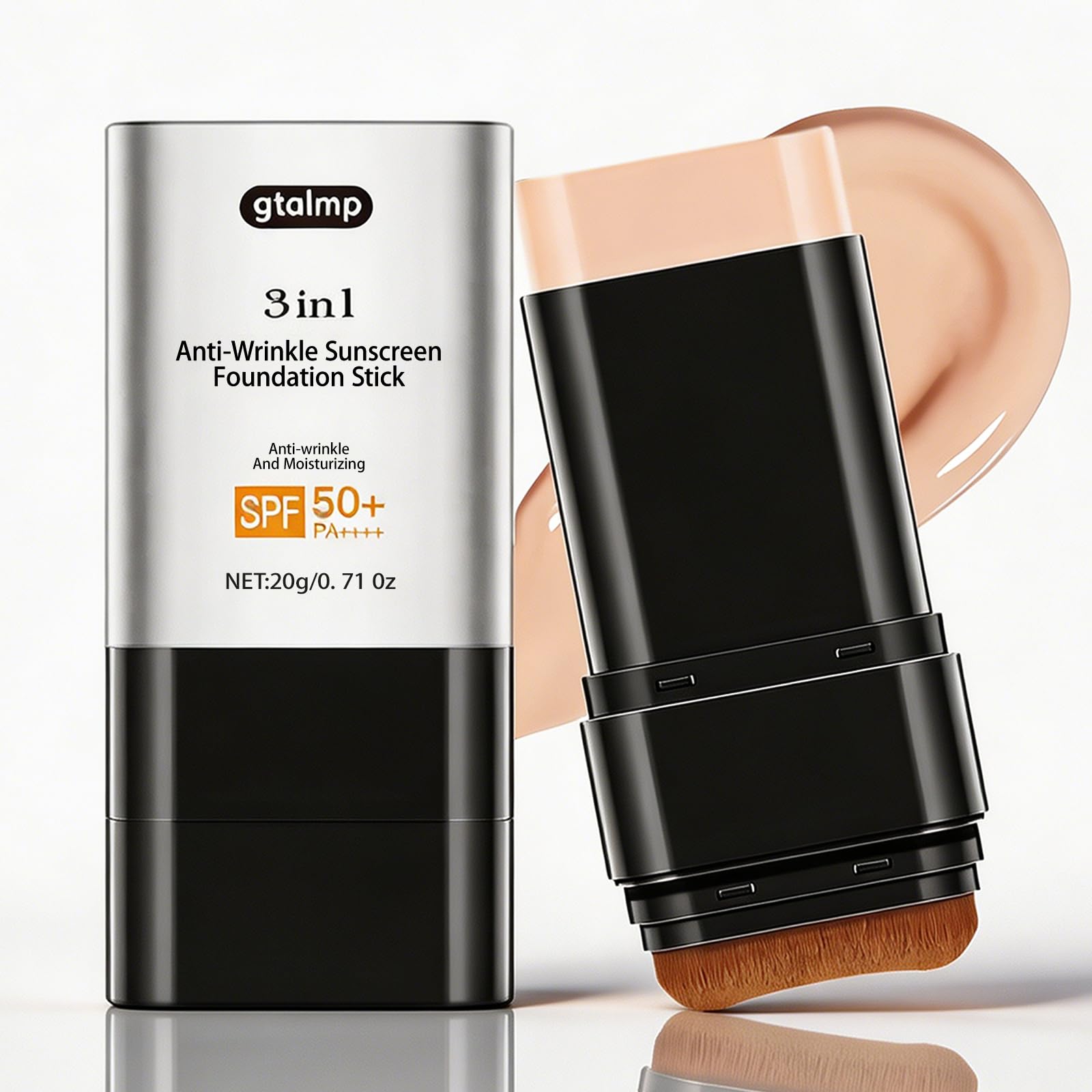 Amazon.com : Foundation Stick with Brush, SPF 50, Hydrating Anti