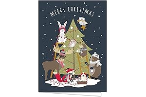 All Together Christmas Cards
Forest Animals Holiday Greeting Cards