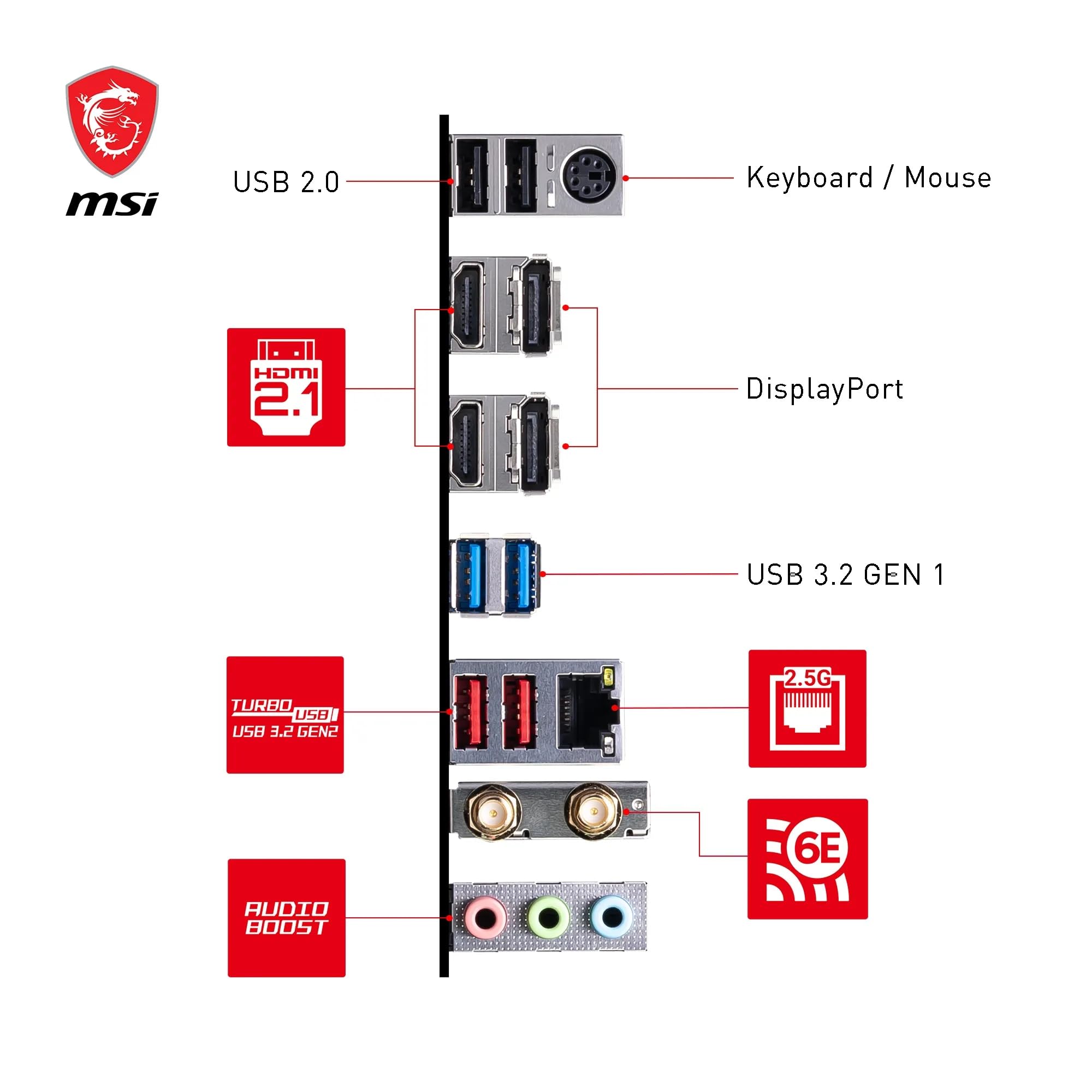 MSI B760M Gaming Plus WIFI (1700) (D)