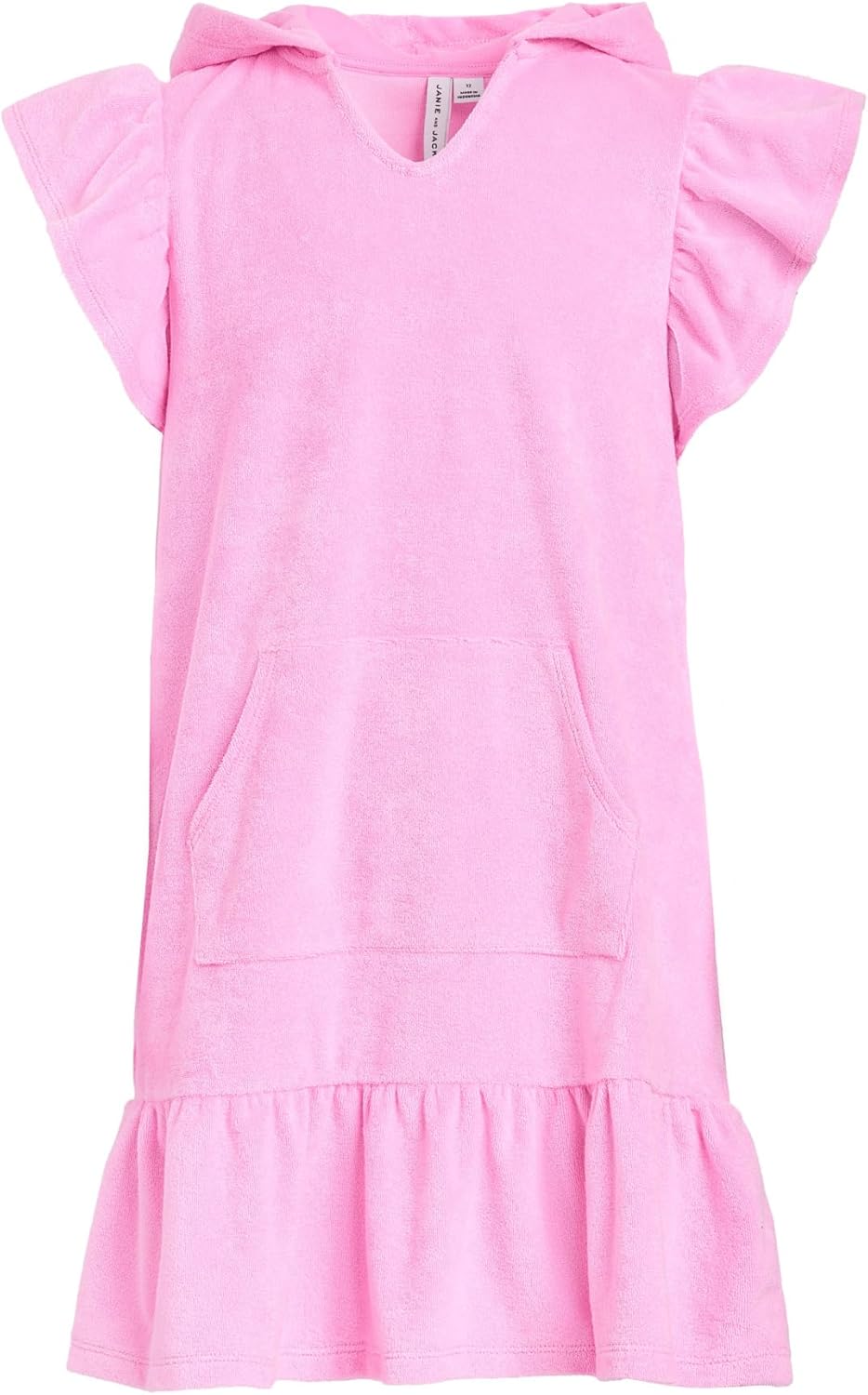 Janie and Jack Women's Terry Hooded Swim Dress (Toddler/Little Kid/Big Kid)