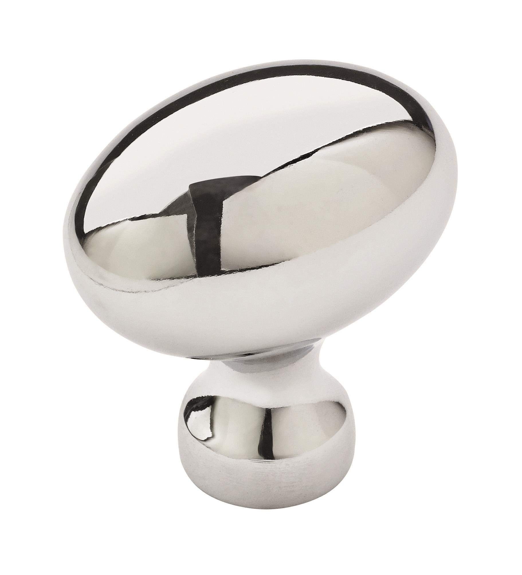Amerock, Polished Chrome, 1-3/8 in (35 mm) Length