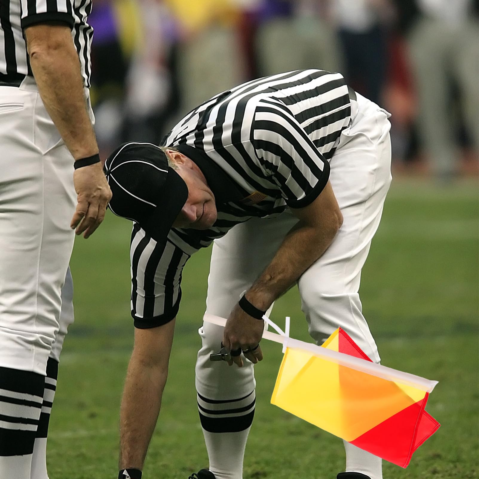 BCOATH Flag Set 2pcs Red Yellow Performance Flags Navy Commanding Easy to Clean Sturdy for Training