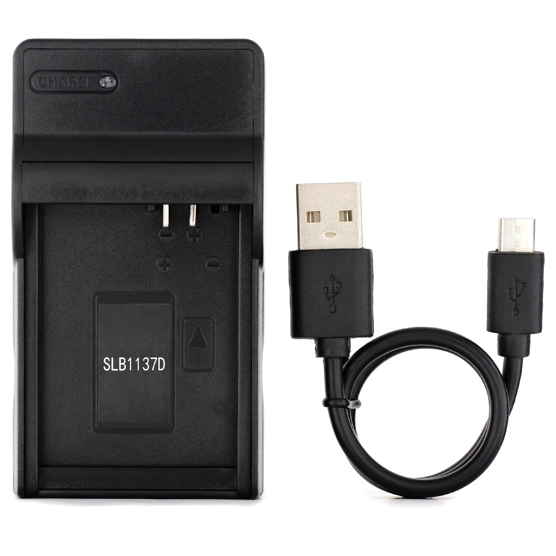 Norifon SLB-1137D USB Charger for Samsung i100, i80, i85, L74 Wide, NV100HD, NV103, NV106 HD, NV11, NV24HD, NV30, NV40, TL34HD Camera and More