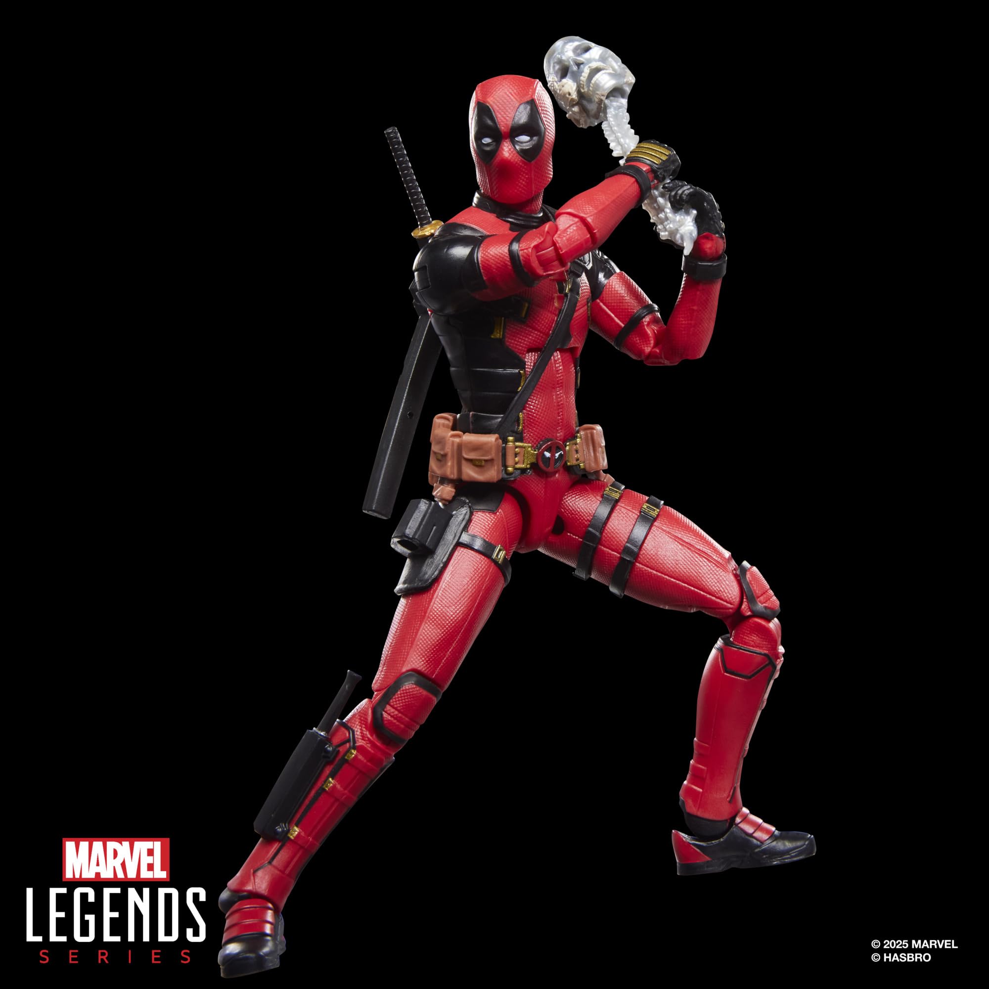 Marvel Legends Series Dogpool und Deadpool, Action-Figurengeschenk zum Sammeln zum Marvel Studios' Film Deadpool & Wolverine, Skala 15 cm | Marvel Legends Deadpool & Wolverine 15,2 cm Actionfigur Deluxe - Dogpool und Deadpool