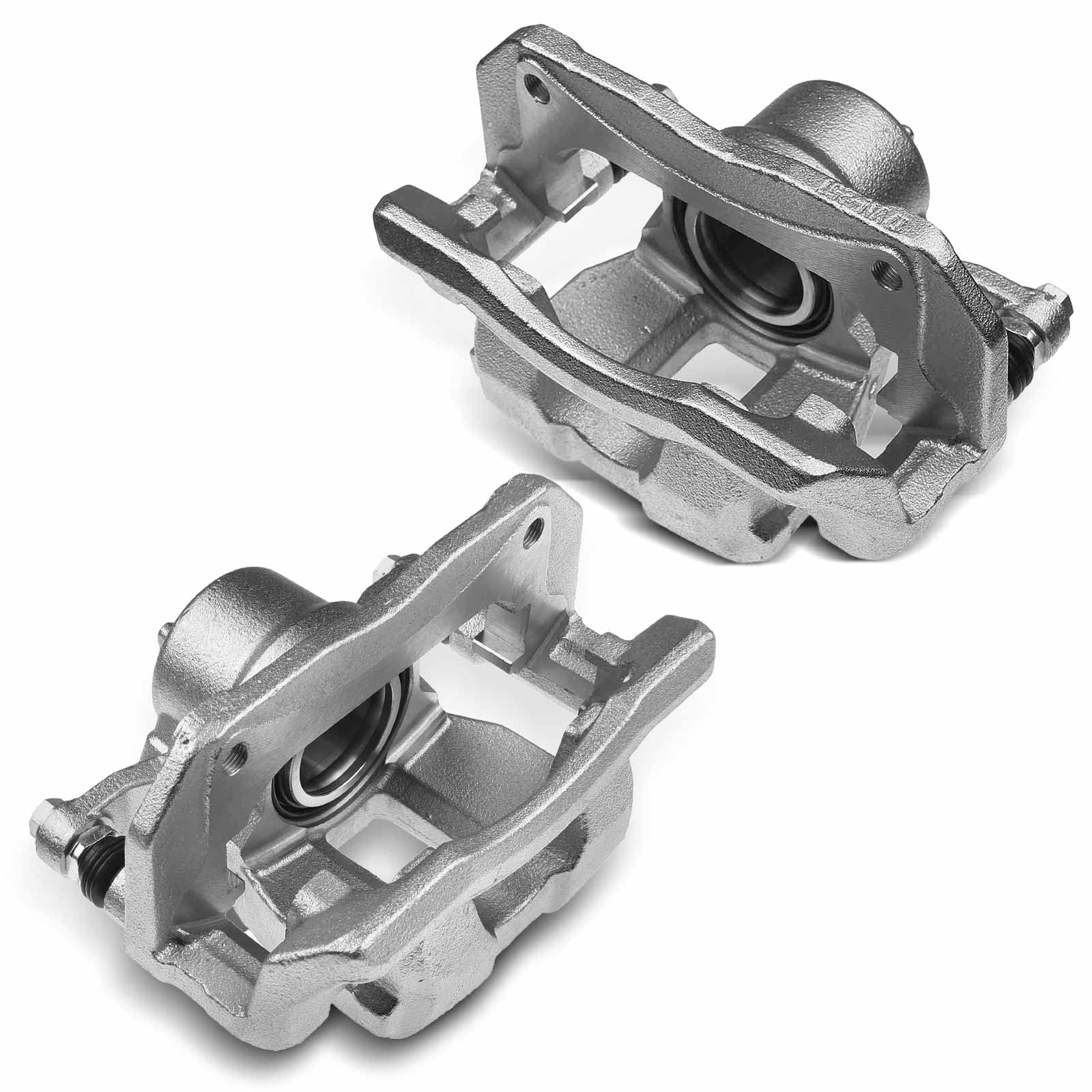 A-Premium Disc Brake Caliper Assembly with Bracket Compatible with Select Honda and Acura Models - Accord SE/Sport/Touring 2016-2017, Civic Si 2017-2020, ILX 2019-2020 - Front Driver and Passenger