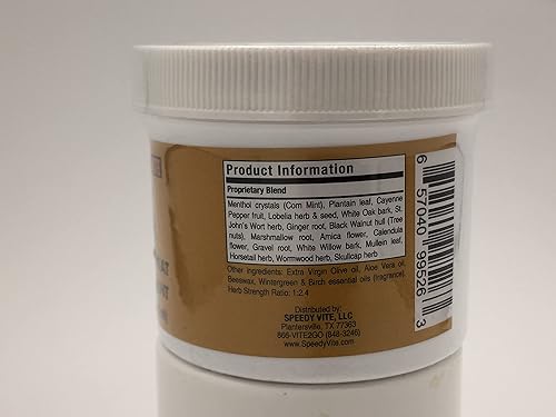 Miniatura 3 de Deep Heat Ungüento SpeedyVite 5oz Cayenne Arnica Mentol Raíz de Jengibre Hierba de St Johns