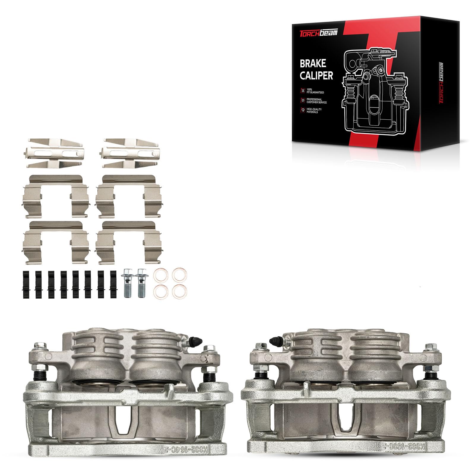 Torchbeam Front Brake Calipers Set for Chevrolet Trailblazer EXT 2002-2005