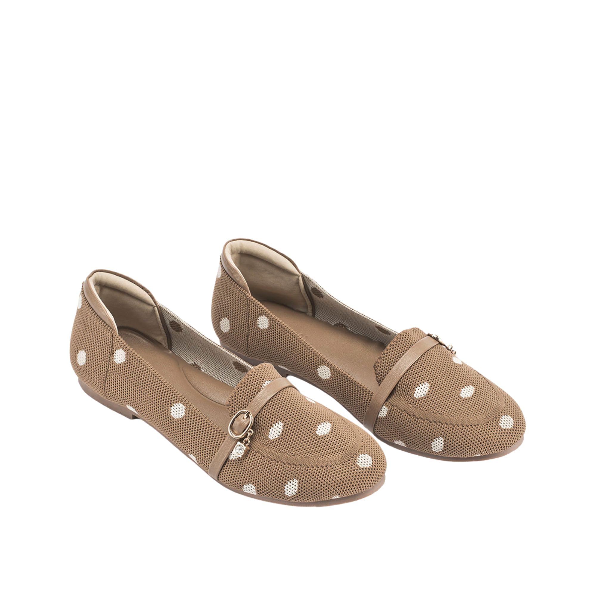 lino perros Hepburn Polka Charm Loafers-picture-18