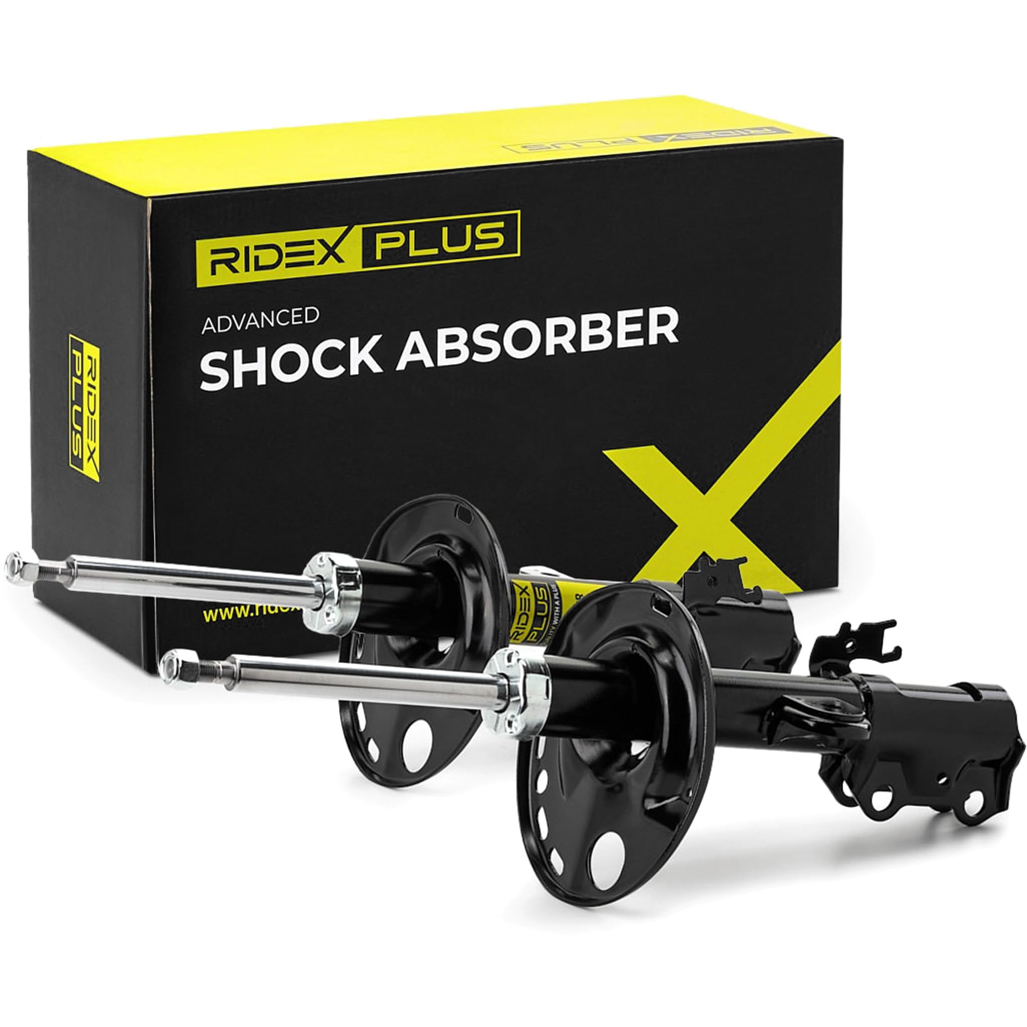 RIDEX PLUS 854S1774P 2x Ammortizzatore Anteriore Anteriore Destra Anteriore Sinistra Compatibilità con TOYOTA RAV 4 III ACA3, ACE, ALA3, GSA3, ZSA3