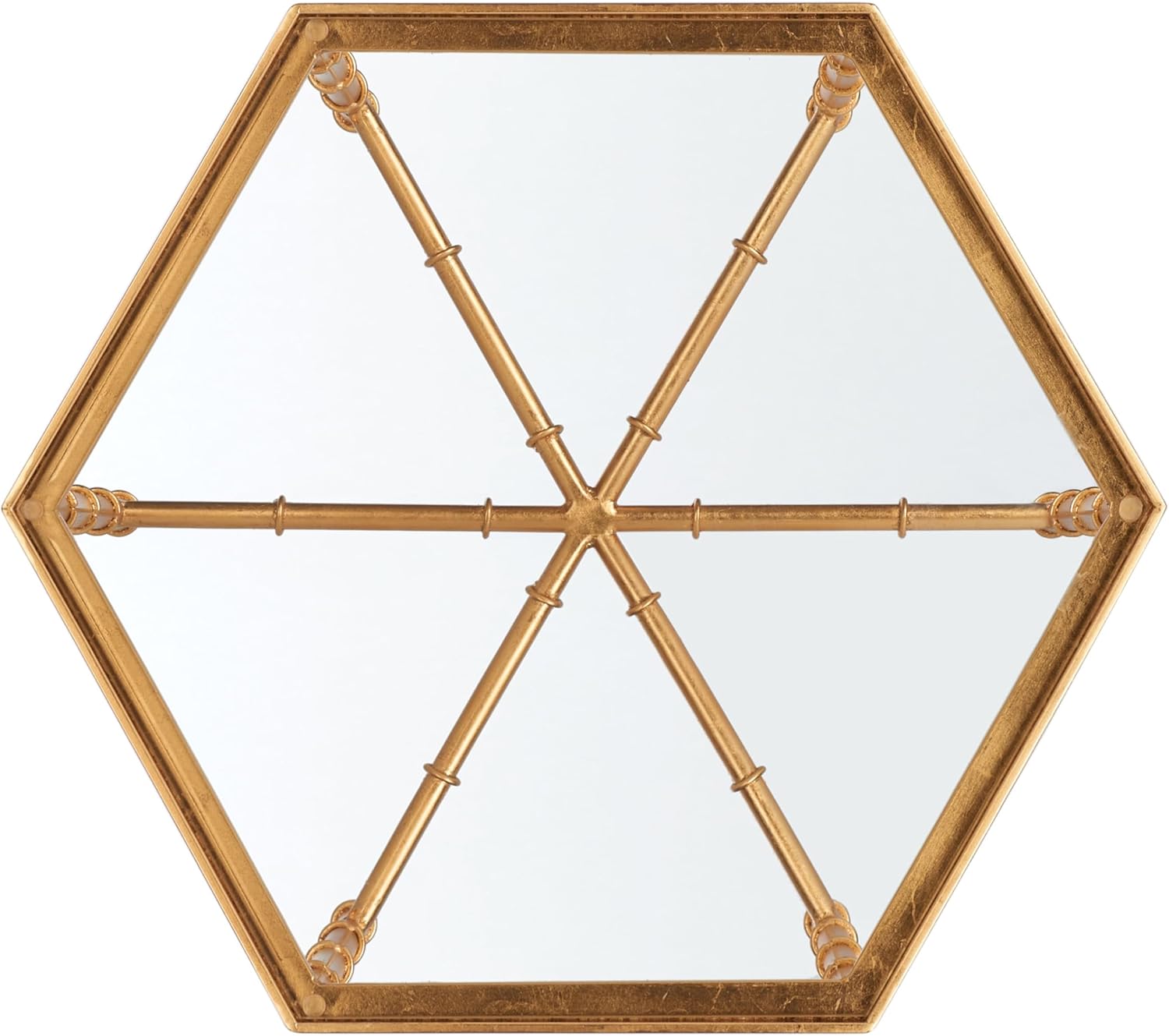 Safavieh Home Collection Kerri Leaf Mirror Top Accent Table