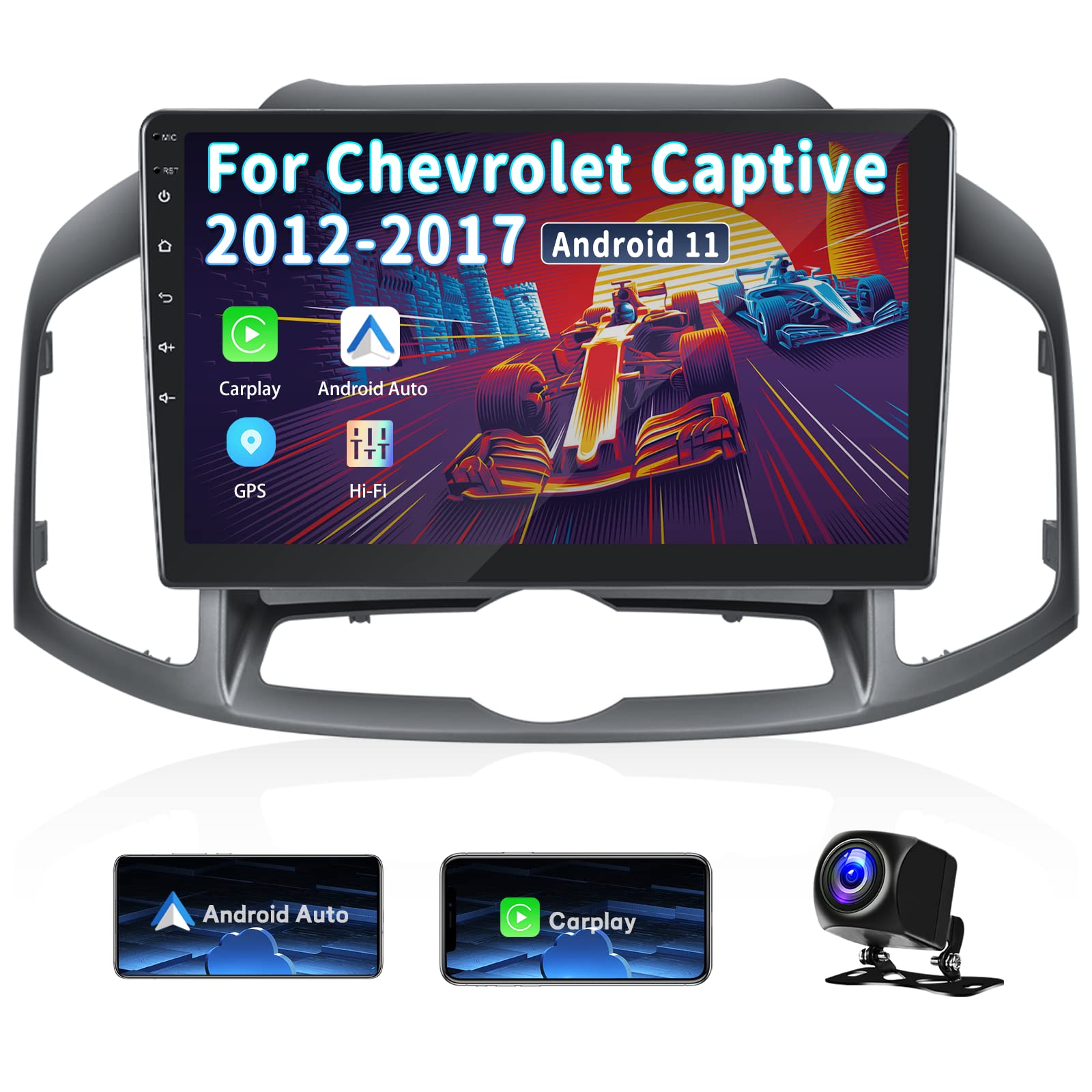 Buy 2G+32G Android 11 Car Stereo for Chevrolet Chevy Captive 20122017