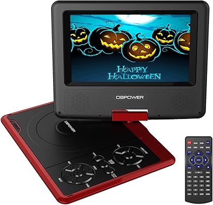 DBPOWER 7 5 Lettore DVD portatile ore Batteria ricaricabile display inclinabile Massimo support con schede SD pennette USB riproduzione diretta AVI RMVB MP3 JPEG Rosso 7 5 DBPOWER 7 5 Lettore DVD portatile ore Batteria ricaricabile display inclinabile Massimo support con schede SD pennette USB riproduzione diretta AVI RMVB MP3 JPEG Rosso 7 5