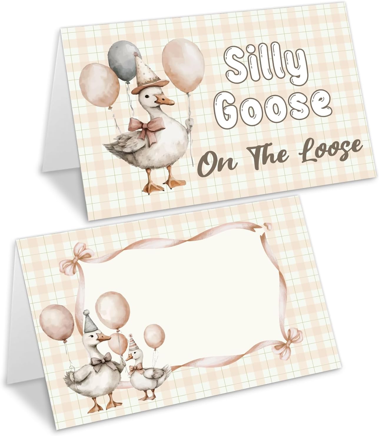 A Baby Is Brewing Place Cards, 20 Coffee Theme Table Decor 4x5 in