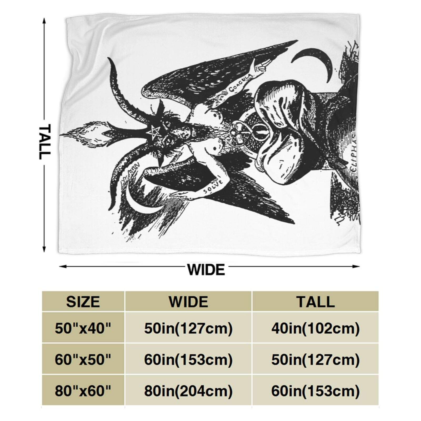 Buy Satanic Ritual Demon Devil Wicca Wiccan Pagan Baphomet Flannel