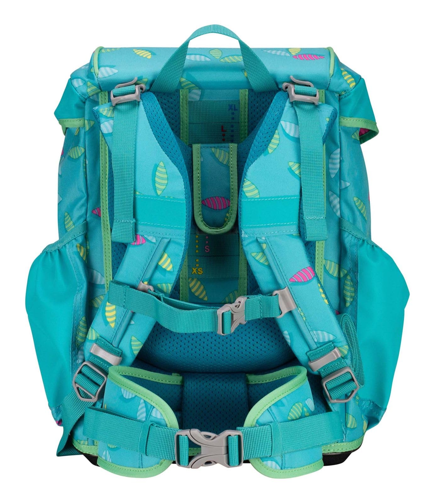 DerDieDas Schulranzen Set 5-TLG. ErgoFlex Superflash Paradise