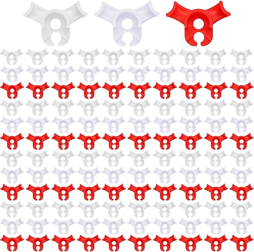 RZJSLSHANHAI 120 clips de entrenamiento de tallos de plantas, doblador de plantas de bajo estrés, clips de entrenamiento ajustables para tallos de