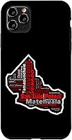 Vista 4 de Funda para iPhone X/XS San Luis Potosí México Mapa Ciudades Y Municipios