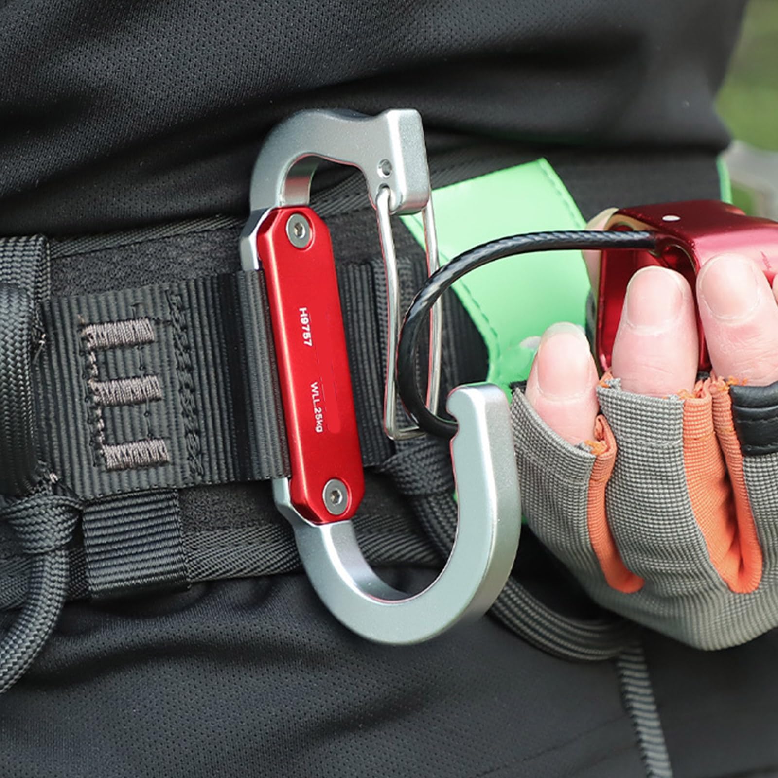 Accessori per camper, corda ad alta quota, facile adsorbimento, dispositivo di presa per affidabilità arrampicata su roccia