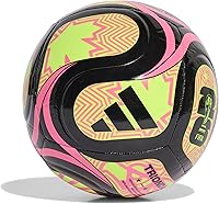 Vista 2 de Copa Mundial de la FIFA 26™ Balón de fútbol Trionda Negro/Limón Lucid/Lucid Pink
