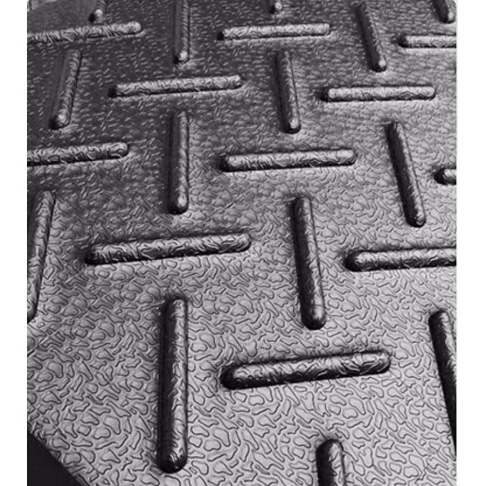 Rampa portatile in gomma per cordoli, Rubber Car Curb Ramp, Heavy Duty Shed Ramp, Slope Ramp for Threshold, Driveway, Sidewalk, Wheelchairs, Motorcycle, Scooter, Pets(Height 10cm (3.9inch))