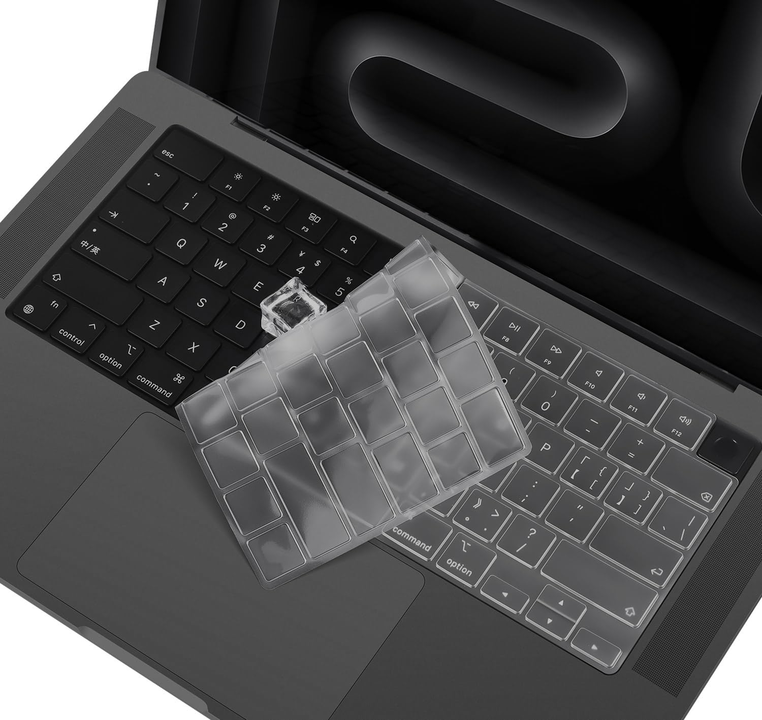 CaseBuy Premium MacBook Pro M3 M4 Keyboard Cover for 2025 2024 2023 MacBook Pro 16 inch Apple M3 M4 Chip Pro/Max A2991 A3186 A3403 Released Liquid XDR Display & Touch ID TPU Protective Skin
