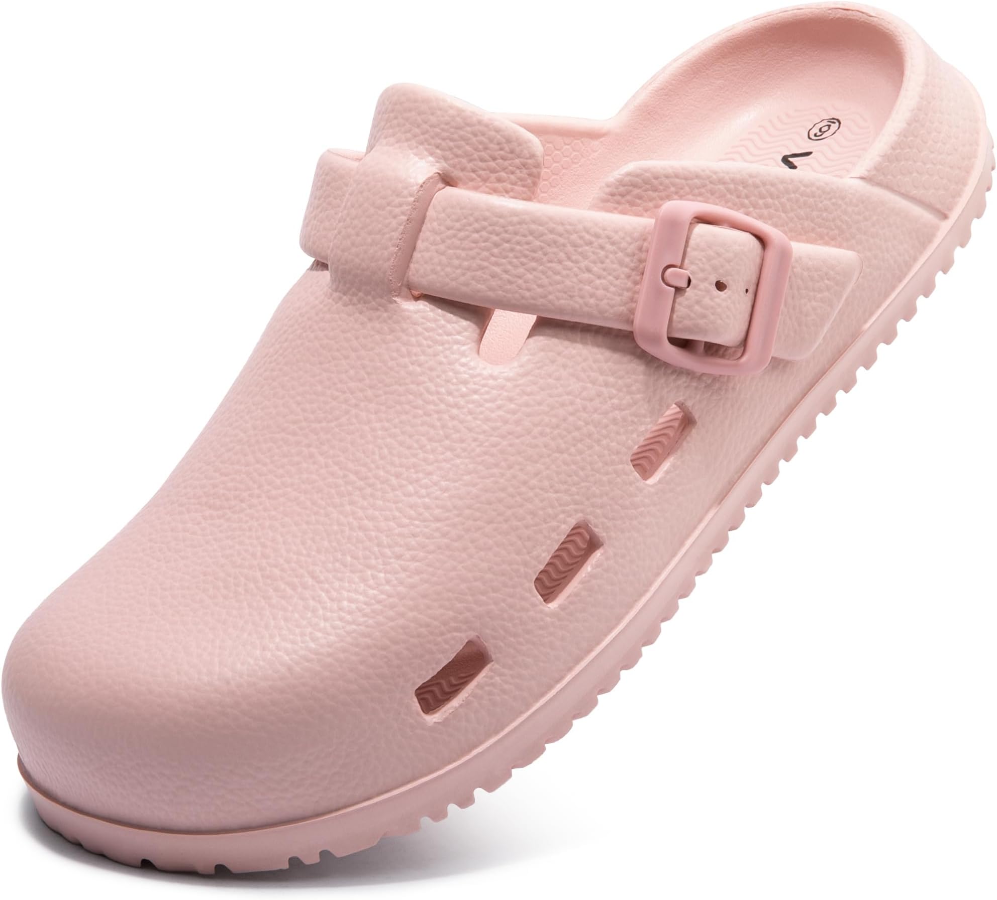 Women's Work Mules Garden Clogs - Comfy Adjustable Strap, Lightweight, Breathable & Non-Slip for Casual Daily Wear