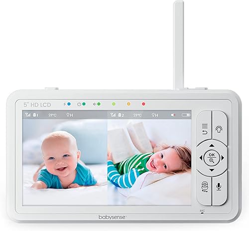 Babysense Unidad de padres para el monitor de vídeo HDS2, Unidad de reemplazo