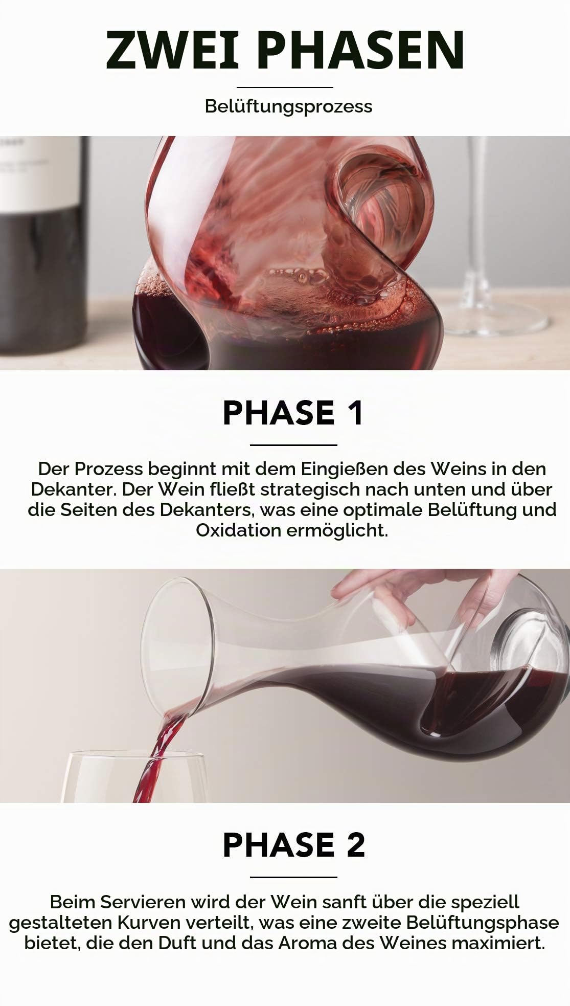 Dekanter "Fine Wine" für 0,7 l