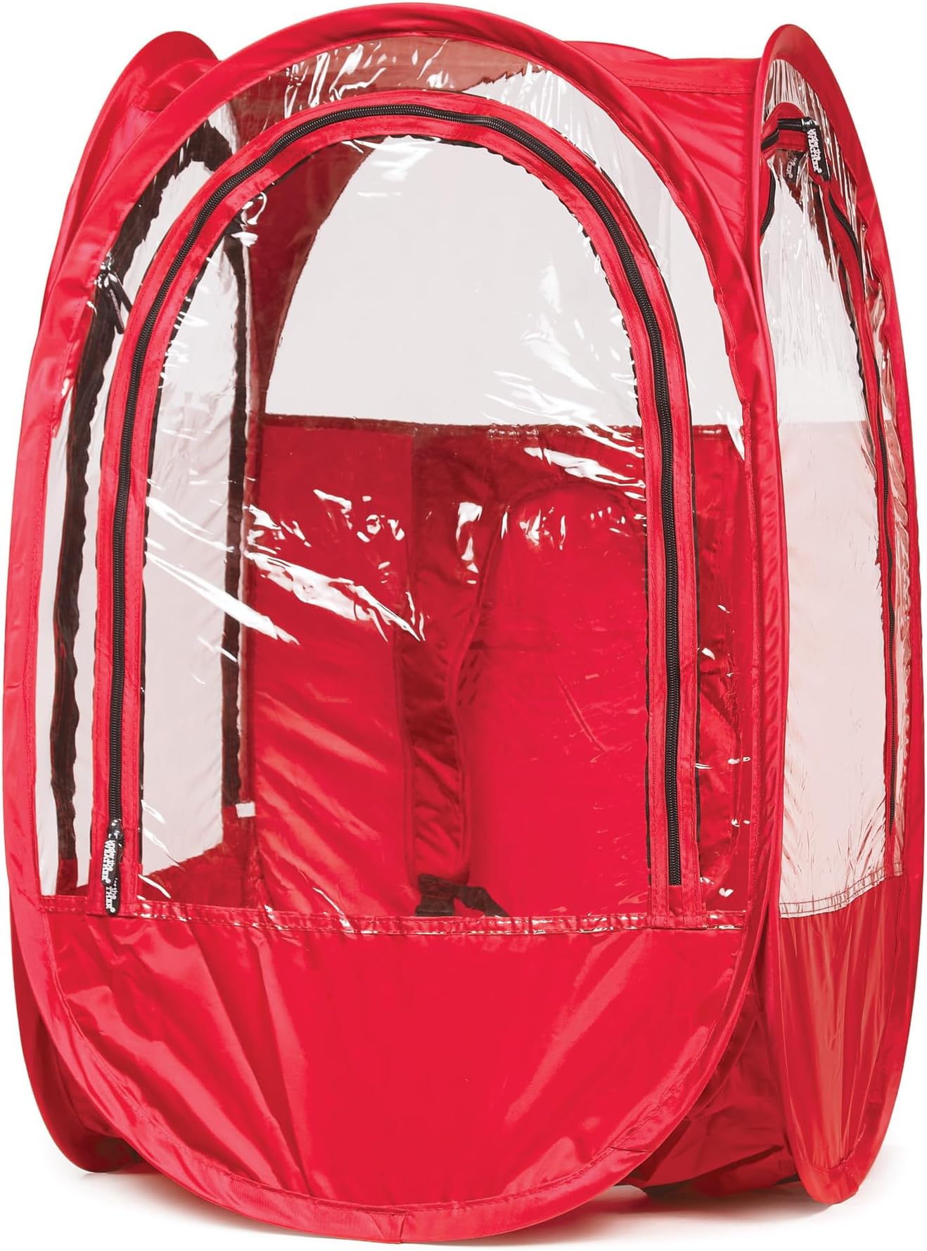 WeatherPod® StadiumPod® The Original Pop-Up Pod - 1 Person Wearable Stadium Pod - Protection from The Wind, Rain, and Cold - Weather Pod for The Bleachers - Personal Tent for Sporting Events