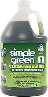 Simple Green Industrial SMP11001 Clean Building All-Purpose Cleaner Concentrate, 1gal Bottle