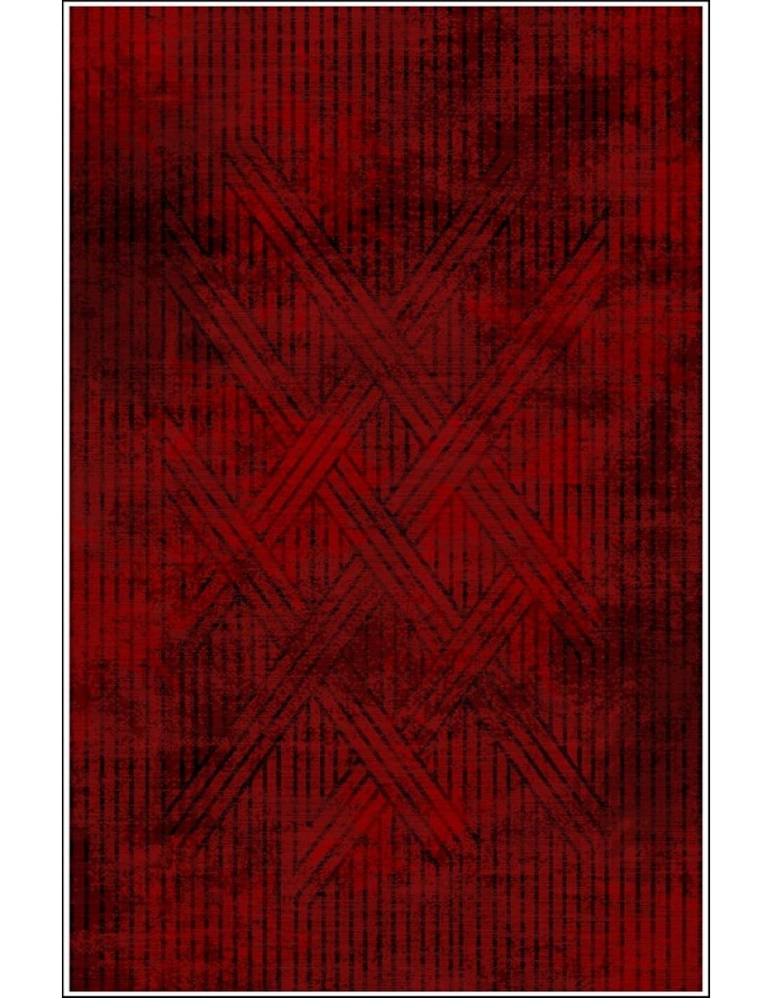 MANI TEXTILE Tappeto FISUN Rosso 300 x 400 cm