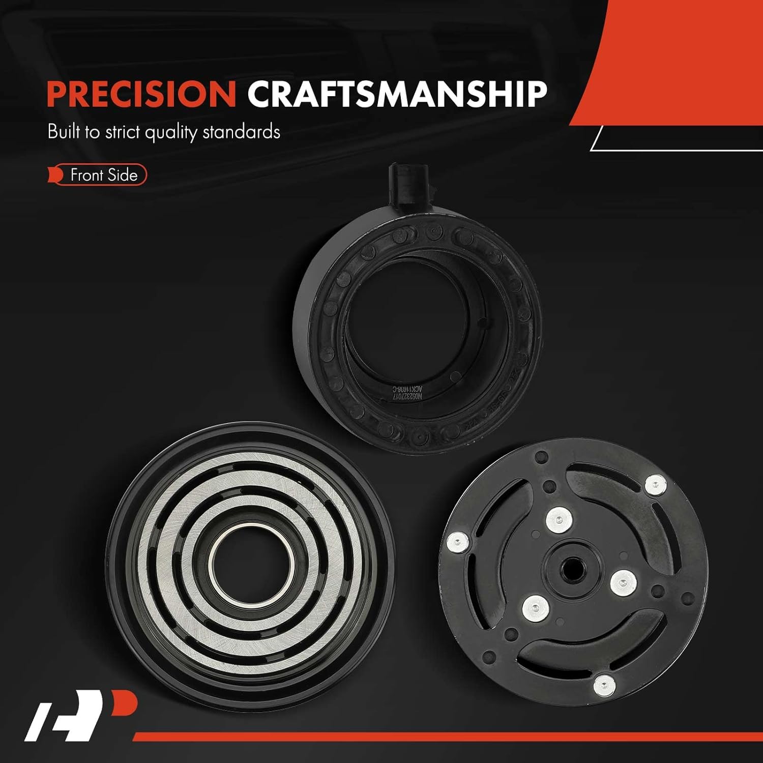 A-Premium A/C Compressor Clutch Kit Compatible with Subaru Outback Legacy 2005 2006 2007 2008 2009 2.5L