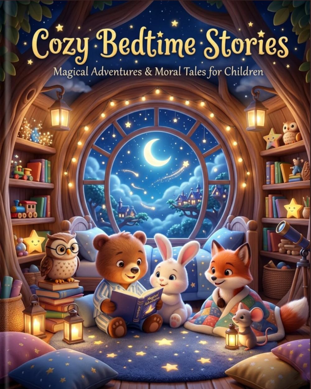 Cozy Bedtime Stories: Magical Adventures, Animal Tales & Moral Stories for Children