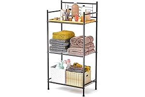 LEEDA Standing Shelf for Bathroom