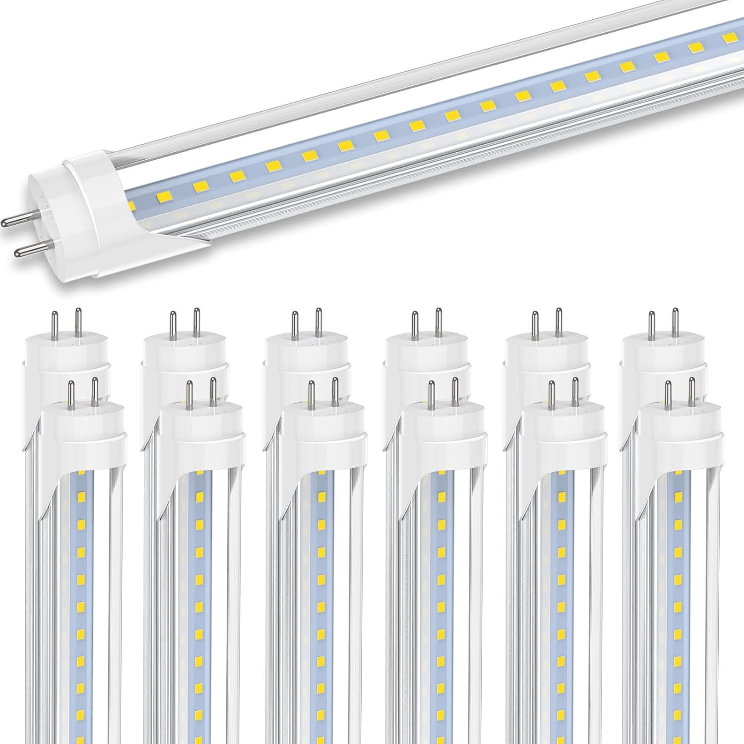 JESLED 3ft T8 LED Tube 14W Daylight 5000K 1600LM 12-pack