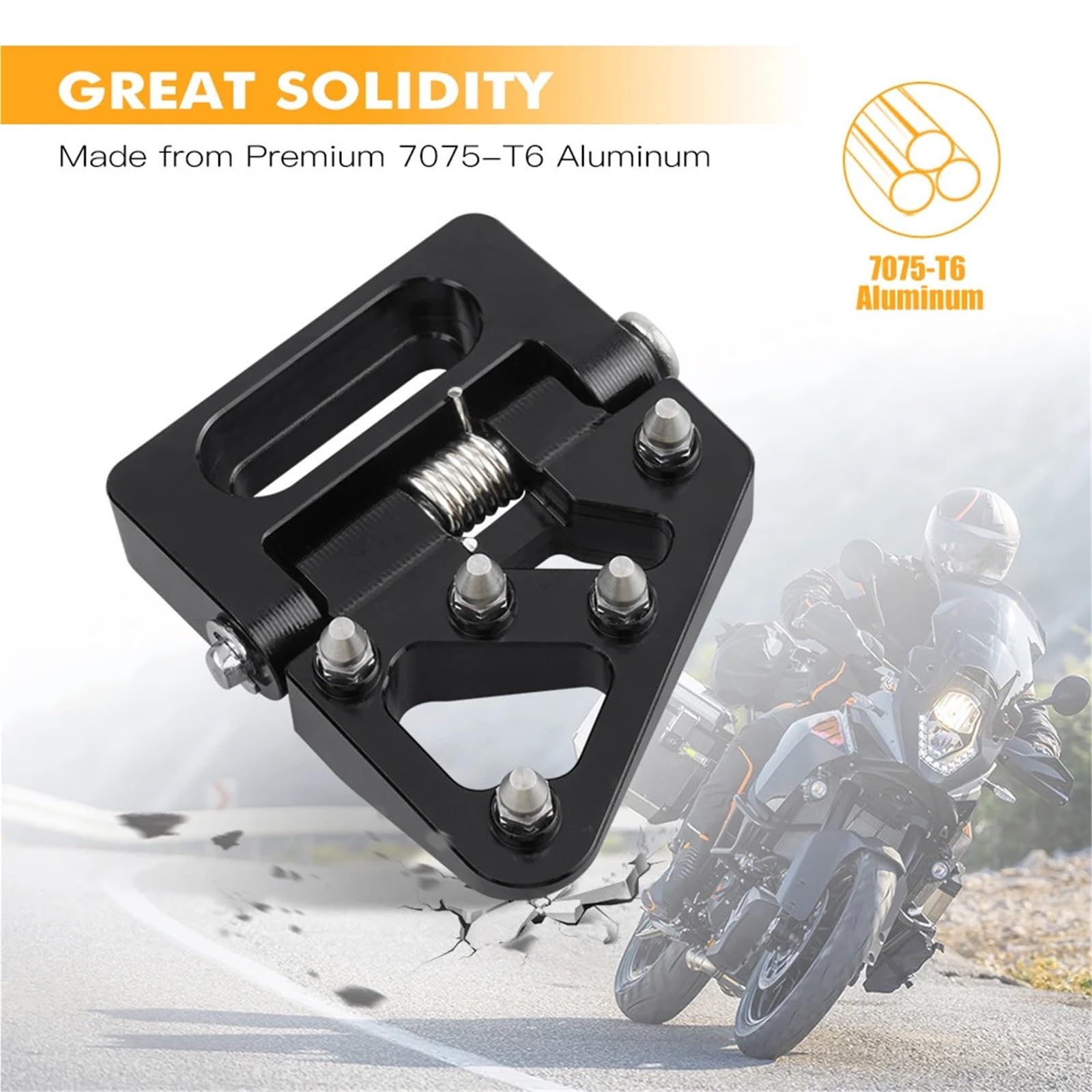 Zestaw linki sprzęgła motocykl Pasuje do 690 Enduro R690 SMC R390 790 890 1090 Adventure tylny składany pedał hamulca stopień końcówka płyty(Red)