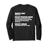 I Work in IT...- Funny Computers Long Sleeve T-Shirt