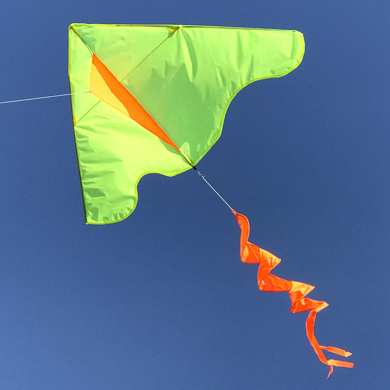 in The Breeze Colorblock Delta Kites with Twister Tails