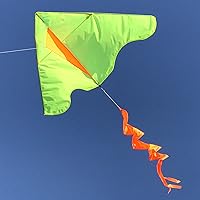 Vista 3 de in The Breeze Colorblock Delta Kites with Twister Tails