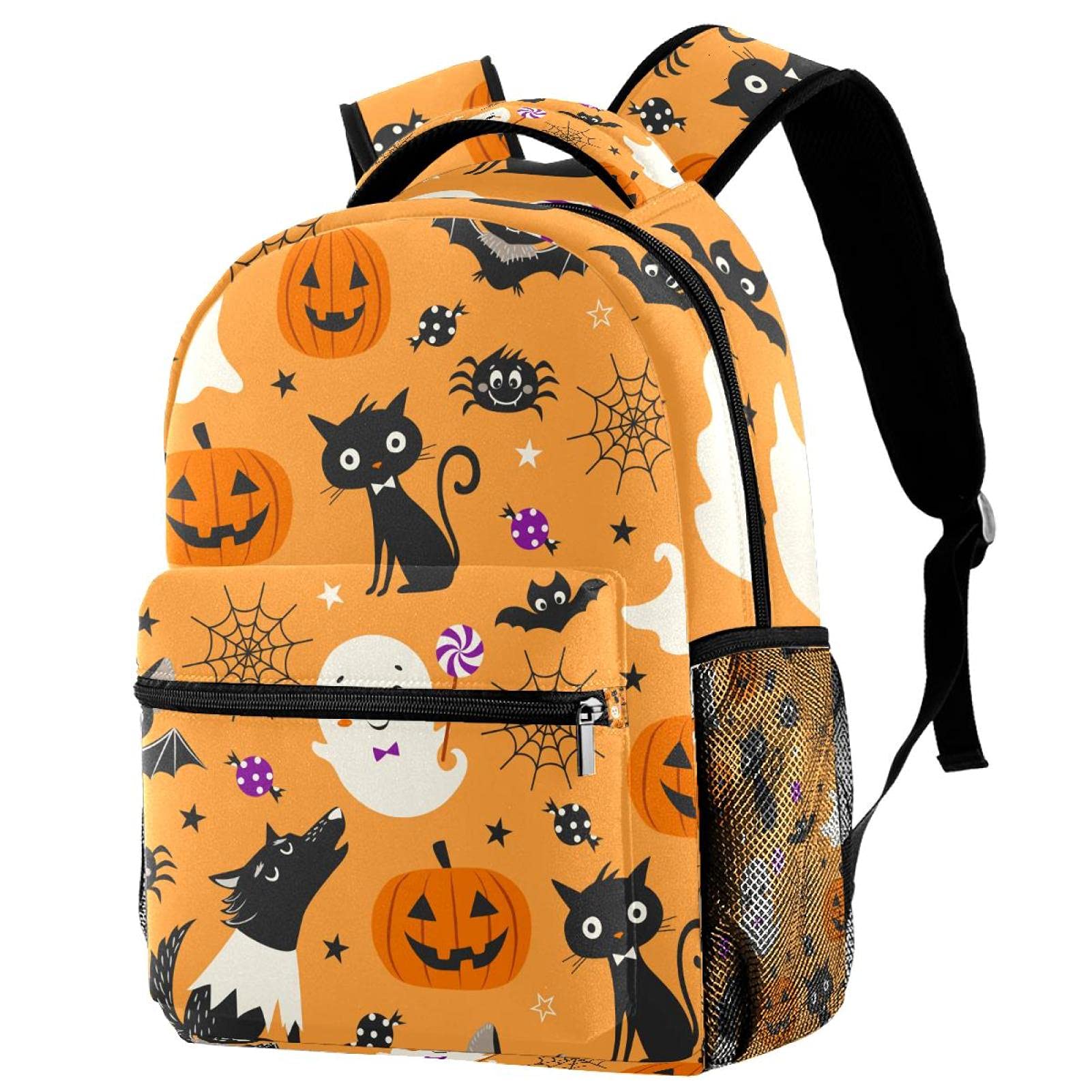 Sac à dos d'école antivol pour ordinateur portable en tissu sergé - 7