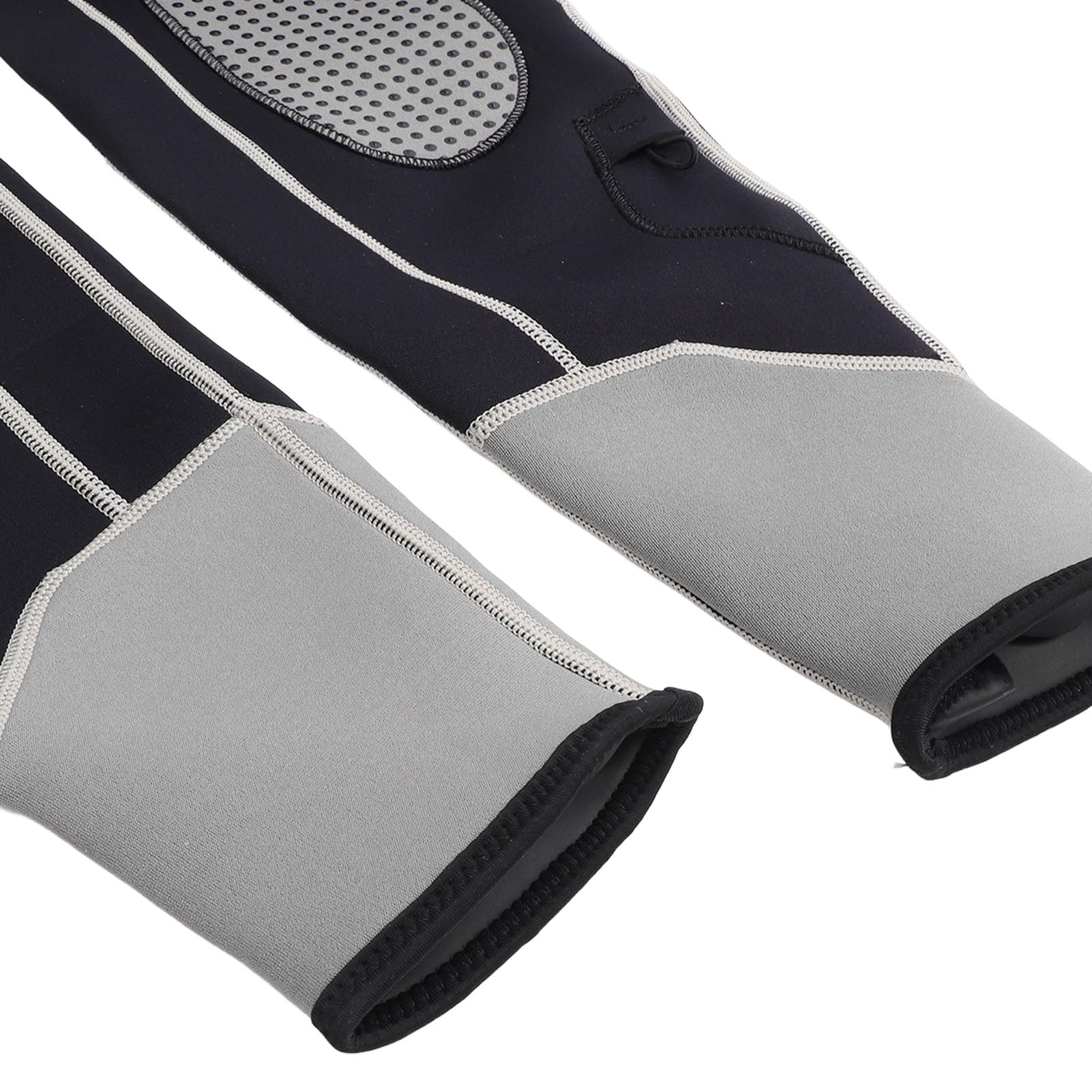 Traje de Buceo de Cuerpo Completo, Rodilleras, Neopreno Ligero, Bloque de Color, Traje de Neopreno de una Pieza, Cremallera Frontal Transpirable para Surfear