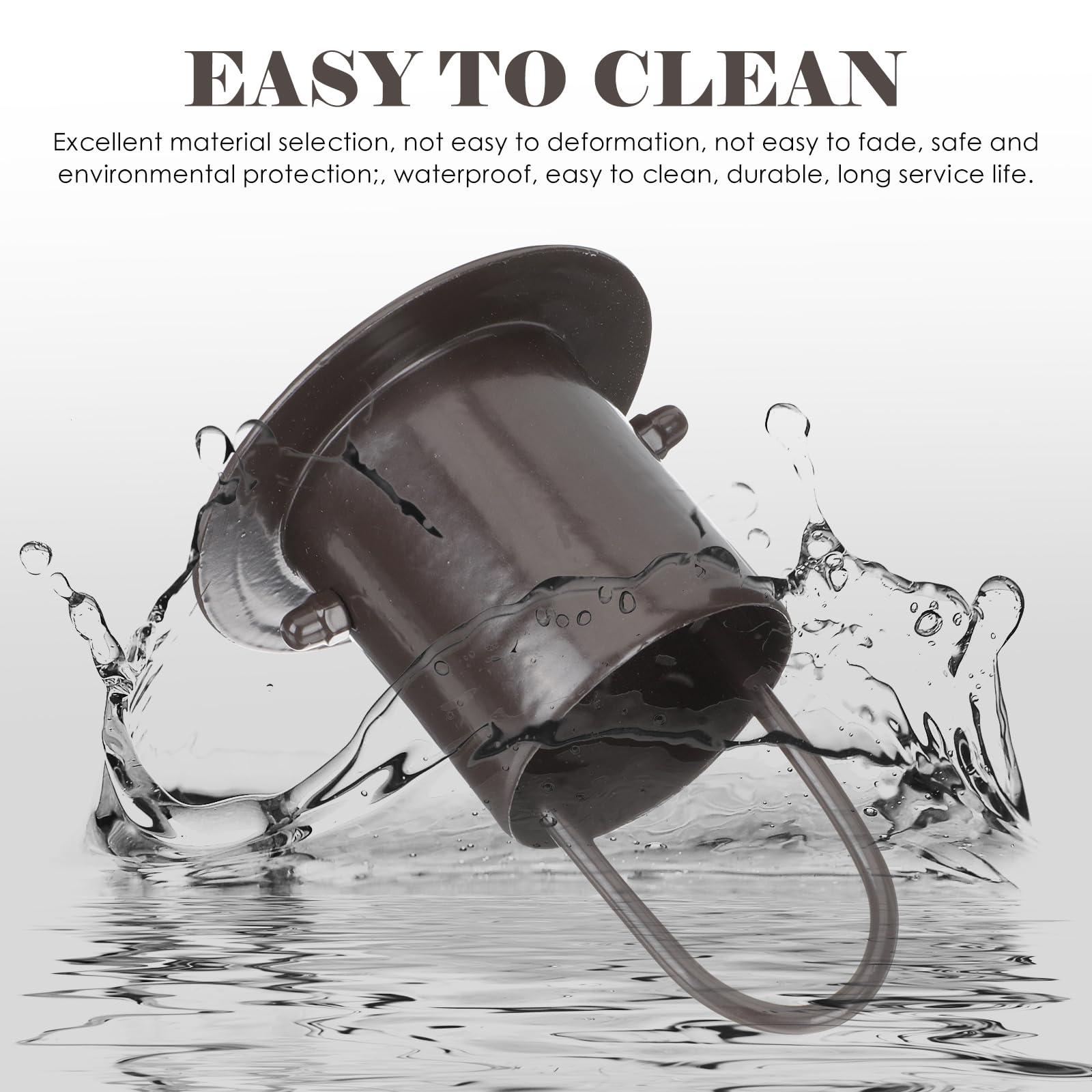 1juego Adaptador De Cadena De Lluvia De Aluminio para Canalón Accesorio Decorativo Y Funcional para Jardines Y Hogares