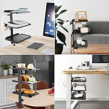 デスク　飾り机 Amazon.co.jp: HAQIUHETO テーブルサイド収納 オーディオ