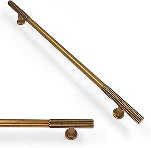 Talentedeco 10 Pack Antique Brass Pulls 10 Inch(254mm) Kitchen