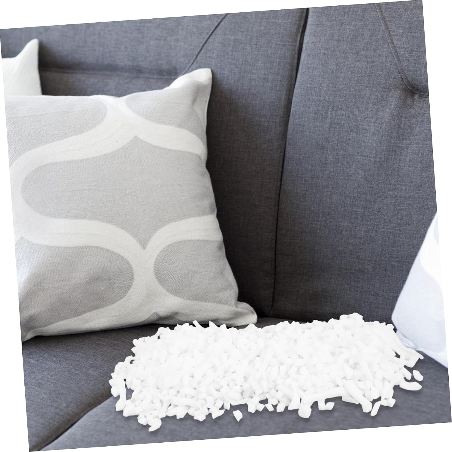Cabilock 1pack Sponge Filling for Pillows Bean Bags Dolls Cushions Soft Multi-Functional Stuffing for Craft Projects Low Density Lb