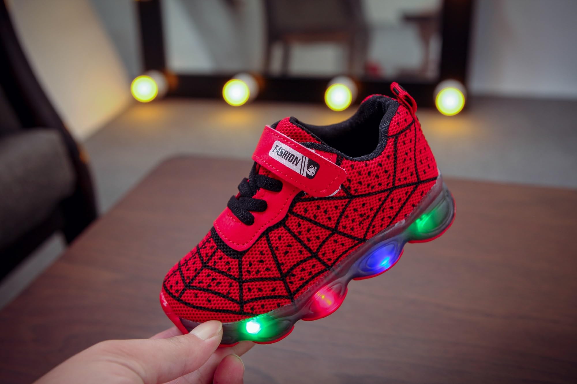 Lichtgevende sneakers met Cars-print - ZWART - - 29.00